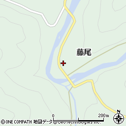 兵庫県美方郡新温泉町藤尾157-3周辺の地図