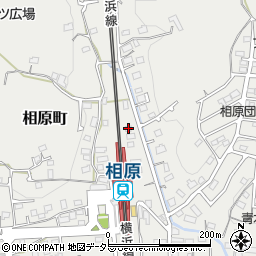 東京都町田市相原町1376周辺の地図