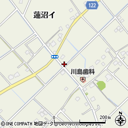 千葉県山武市蓮沼イ3192周辺の地図