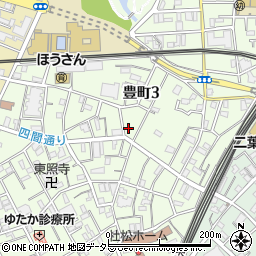 タイムズ品川豊町第８駐車場周辺の地図