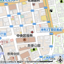 高梨商店周辺の地図