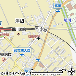 朝日新聞サービスアンカーＡＳＡ成東専売所周辺の地図