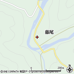兵庫県美方郡新温泉町藤尾157周辺の地図