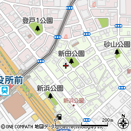 千葉県千葉市中央区新田町25周辺の地図