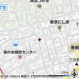 東京都品川区旗の台6丁目周辺の地図