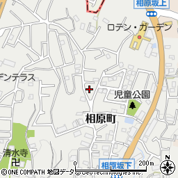 東京都町田市相原町366周辺の地図