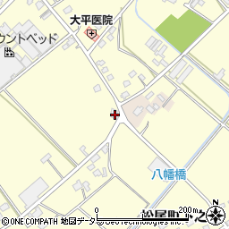 千葉県山武市松尾町下之郷255周辺の地図