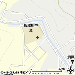関市立板取川中学校周辺の地図