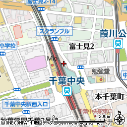 千葉県千葉市中央区本千葉町16-6周辺の地図