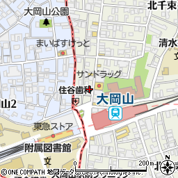 カルディコーヒーファーム　大岡山店周辺の地図