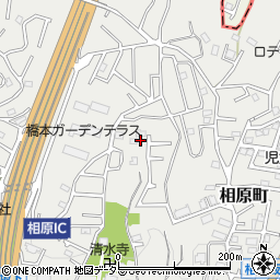 東京都町田市相原町537周辺の地図