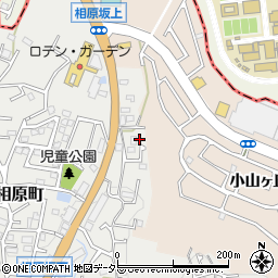 東京都町田市相原町323周辺の地図