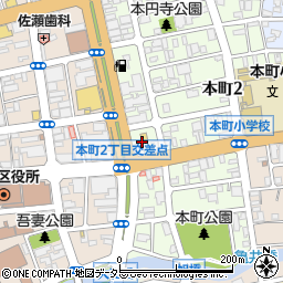 勝又自動車株式会社周辺の地図