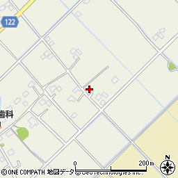 千葉県山武市蓮沼イ1435周辺の地図