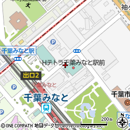 タイムズ千葉みなと第７駐車場周辺の地図