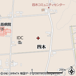 千葉県八街市四木周辺の地図