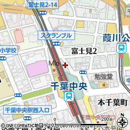 千葉県千葉市中央区本千葉町16周辺の地図