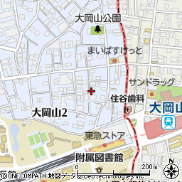 田部井荘周辺の地図