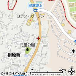 東京都町田市相原町343周辺の地図