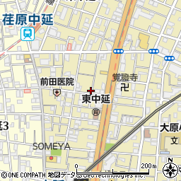 東京都品川区東中延2丁目3-10周辺の地図
