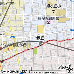 麦府 自由が丘周辺の地図