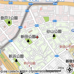 千葉県千葉市中央区新田町21周辺の地図