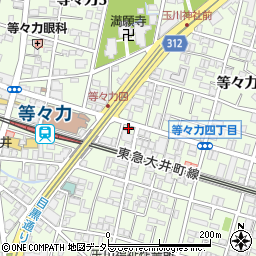 羽田圭二事務所周辺の地図