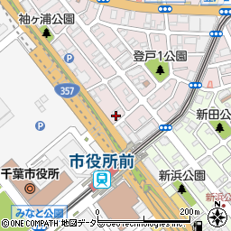 千葉県歯科技工士会館周辺の地図