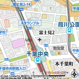 千葉中央駅前ビル周辺の地図