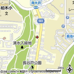 鍵の出張救急車南大沢・子安町・元本郷町周辺の地図