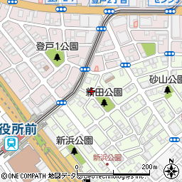千葉県千葉市中央区新田町23-10周辺の地図
