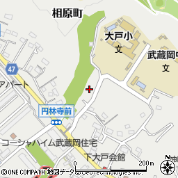 東京都町田市相原町3739周辺の地図