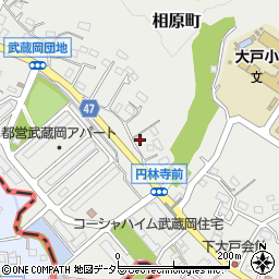 東京都町田市相原町3713周辺の地図