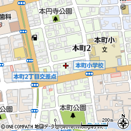 島田接骨院周辺の地図