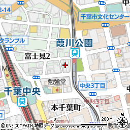 日本生命保険相互会社　千葉支社周辺の地図