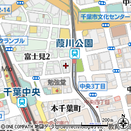 日本生命保険相互会社ライフプラザ千葉・ご来店窓口周辺の地図