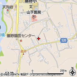 神奈川県相模原市緑区日連631-1周辺の地図