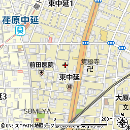 東京都品川区東中延2丁目3-9周辺の地図