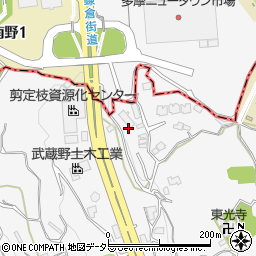 東京都町田市小野路町2952周辺の地図