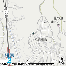 東京都町田市相原町1117周辺の地図