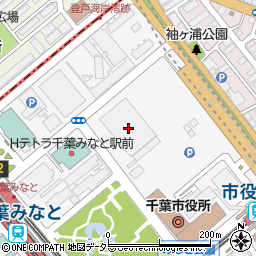 千葉銀行ちばぎん本店ビル周辺の地図