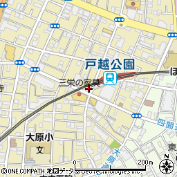 ジュエルカフェ　品川戸越公園駅前店周辺の地図