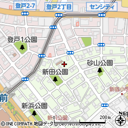 千葉県千葉市中央区新田町22周辺の地図