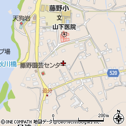 神奈川県相模原市緑区日連596-8周辺の地図