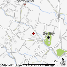 山梨県笛吹市御坂町大野寺1472周辺の地図