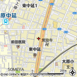 東京都品川区東中延2丁目4周辺の地図
