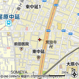 東京都品川区東中延2丁目4-17周辺の地図