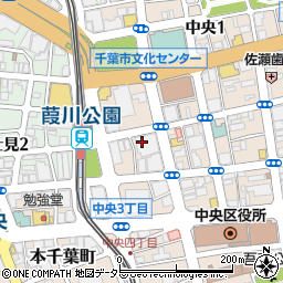 畠山事務所（行政書士法人）千葉県庁前事務所周辺の地図