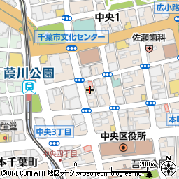 千葉銀座第１ビル周辺の地図