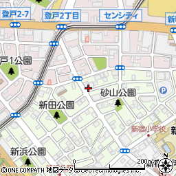 千葉県千葉市中央区新田町12-13周辺の地図